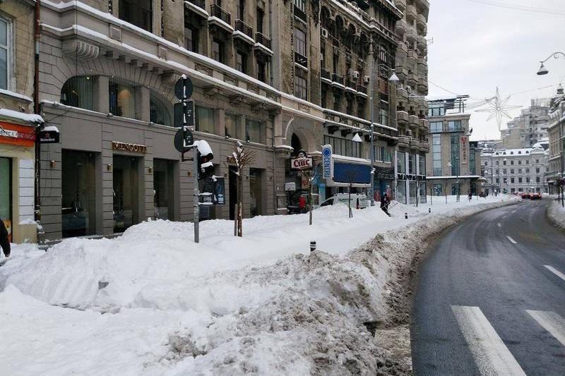 DEszapezire pista biciclete Calea Victoriei 6, Foto: Hotnews