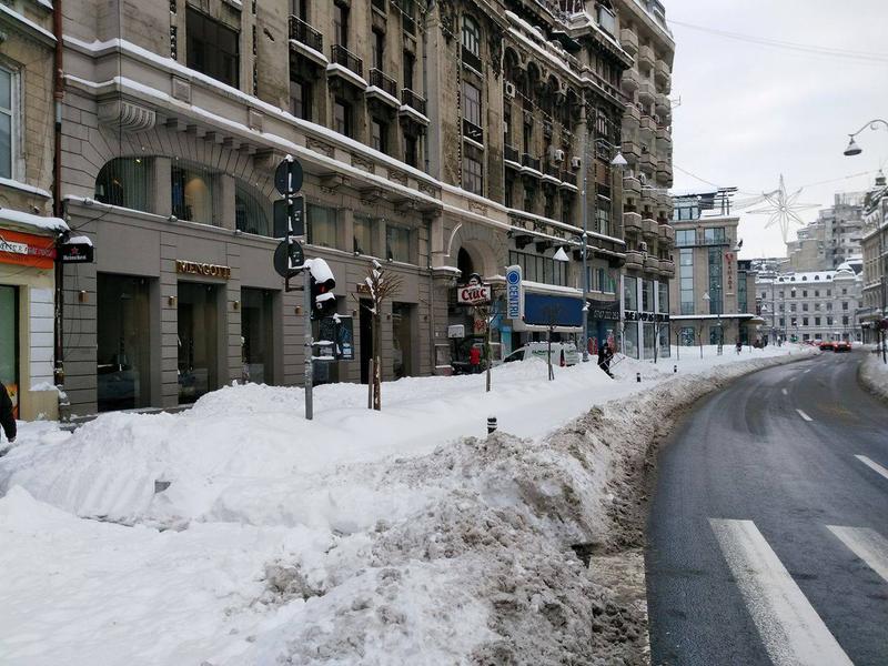 DEszapezire pista biciclete Calea Victoriei 6, Foto: Hotnews