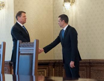 Iohannis si Grindeanu (foto arhiva), Foto: Presidency.ro