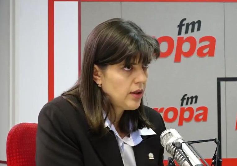 Laura Codruta Kovesi, la Europa FM, Foto: Captura YouTube