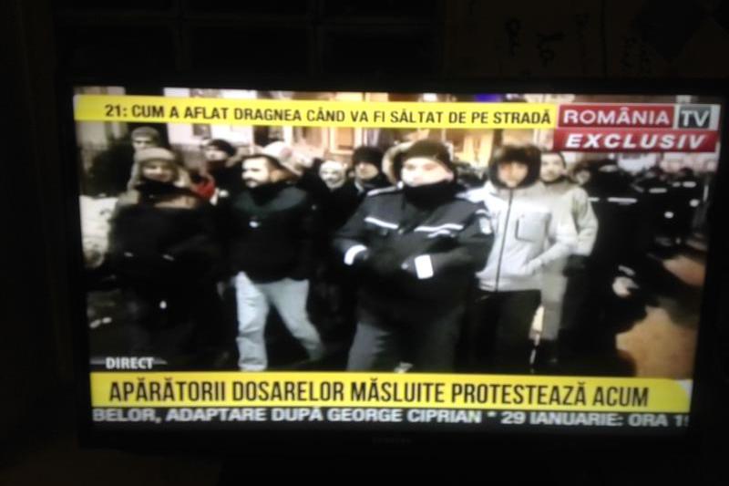 Burtiera RTV Protest 1, Foto: Hotnews