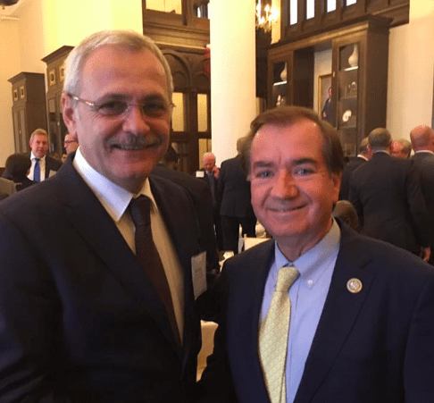 Liviu Dragnea si Ed Royce, Foto: Facebook - Liviu Dragnea