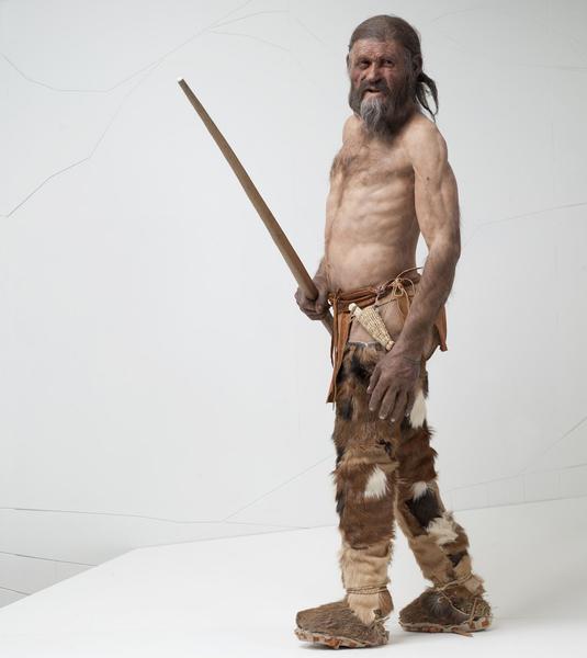 Otzi, reconstruit vizual, Foto: iceman.it