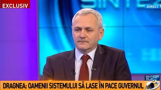 Dragnea, la Sinteza zilei, Foto: captura Antena 3