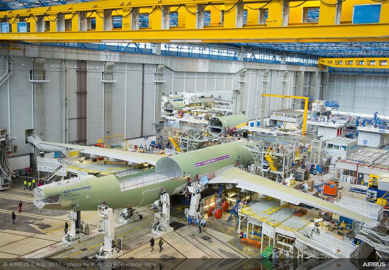 Intr-o fabrica Airbus, Foto: Airbus