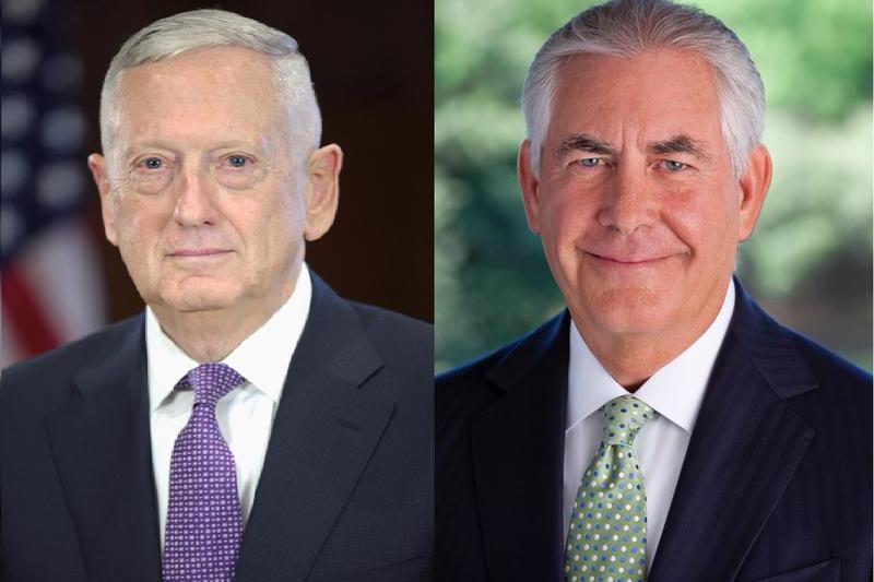 James Mattis si Rex Tillerson, Foto: Colaj foto