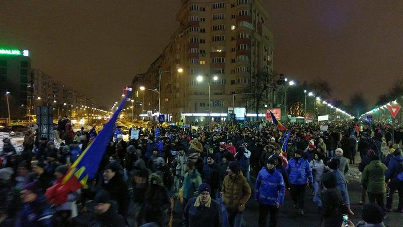 Manifestantii au ajuns la Guvern, Foto: Hotnews