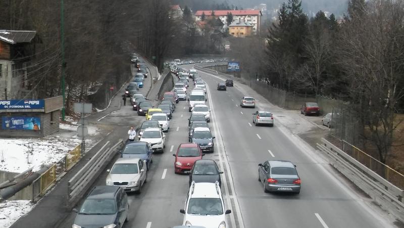 Trafic total blocat, Foto: USER UPLOADED