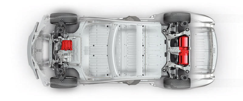 Arhitectura Tesla Model S P90D, Foto: Tesla Motors