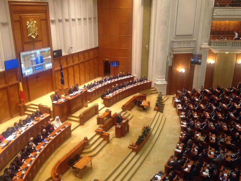 Liviu Dragnea, la votul de investire al guvernului, Foto: Hotnews