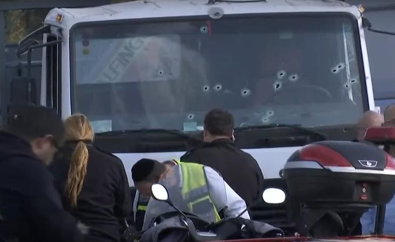 Atac cu un camion in Ierusalim, Foto: Captura RT