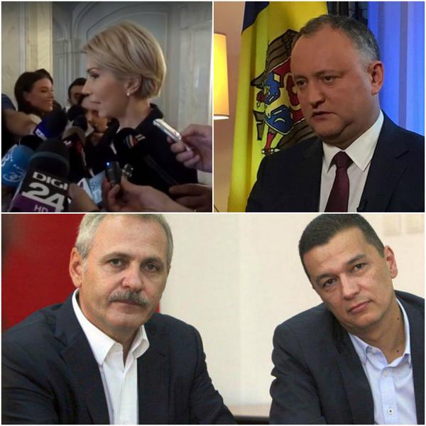 Politic show, Foto: Colaj foto