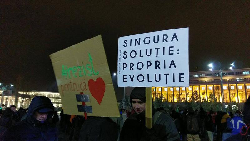 Protest in Piata Victoriei - ziua 15, Foto: Hotnews