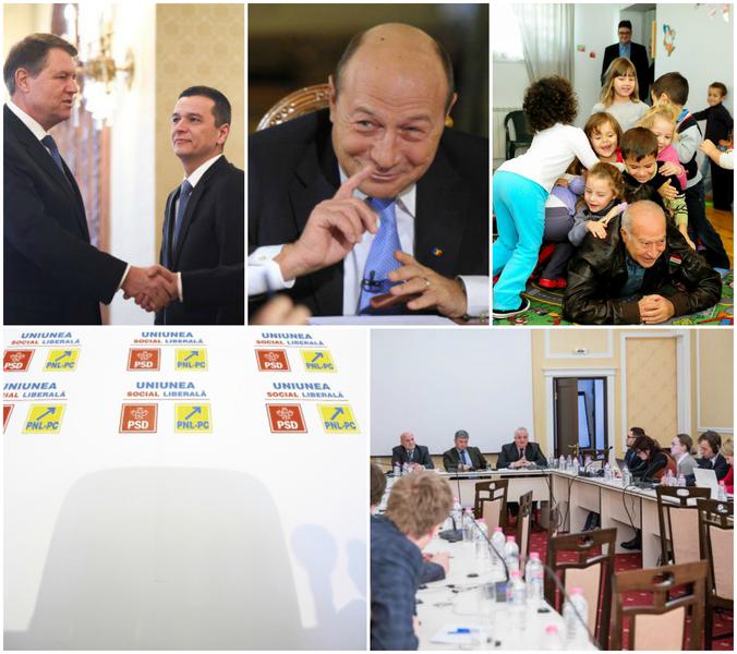 Politic show, Foto: Colaj foto