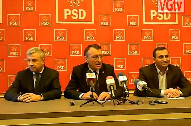 Iordache, Stanescu si Oprescu (presedinte CJ Olt), Foto: youtube.com