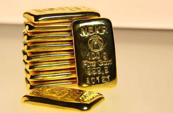 Lingouri de aur de 100 de grame, Foto: Banca Nationala a Kirghizstanului