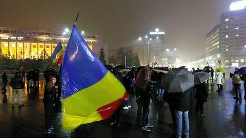 Protest Piata Victoriei 19 februarie, Foto: Victor Cozmei / HotNews.ro