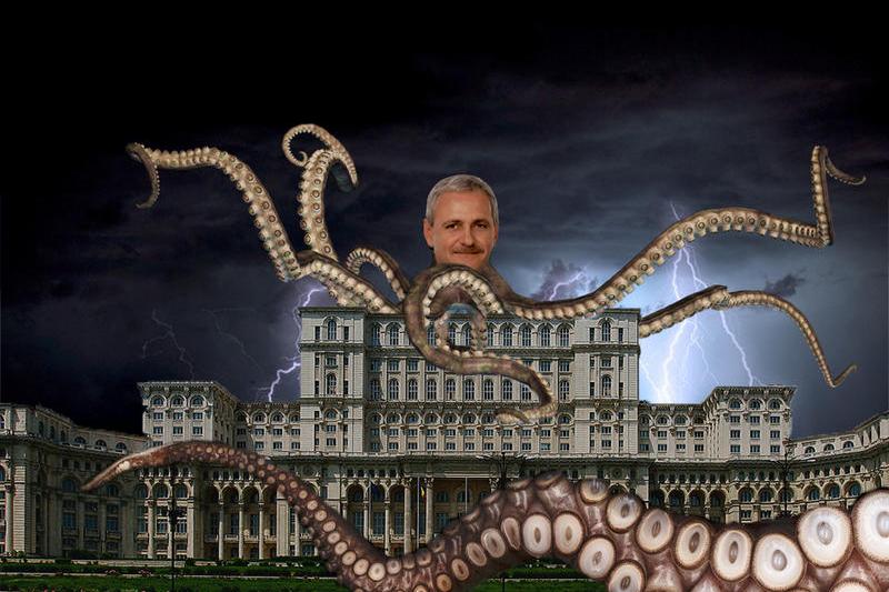 Caracatita Dragnea, Foto: Colaj foto