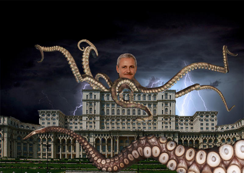Caracatita Dragnea, Foto: Colaj foto