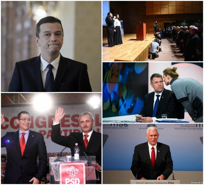 Politic show, Foto: Colaj foto