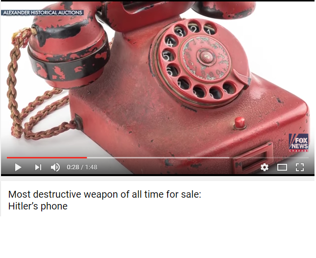 Telefonul lui Hitler, Foto: Captura YouTube