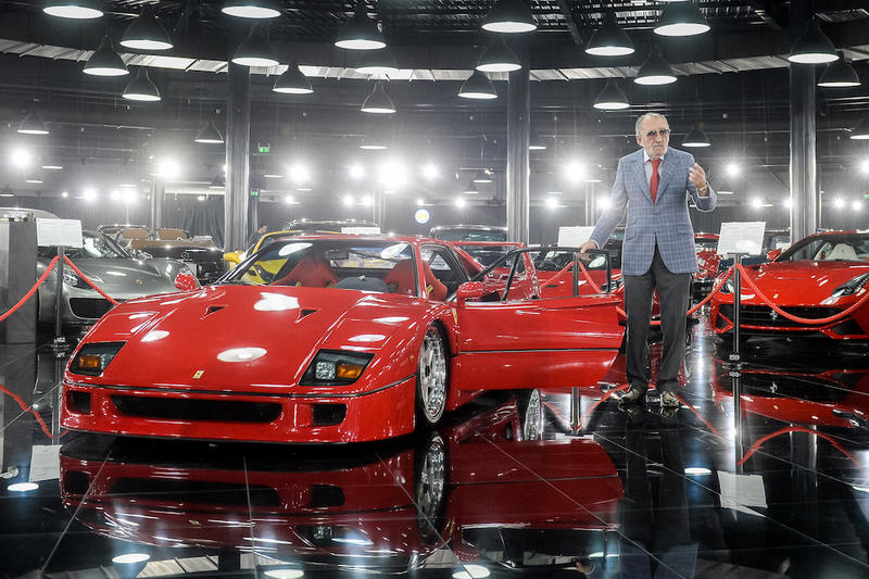 Ion Tiriac si Ferrari F40, Foto: Tiriac Collection