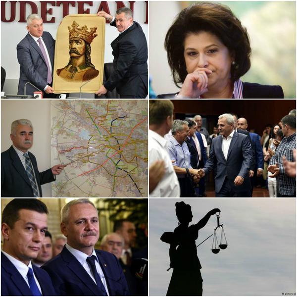 Politic show, Foto: Colaj foto