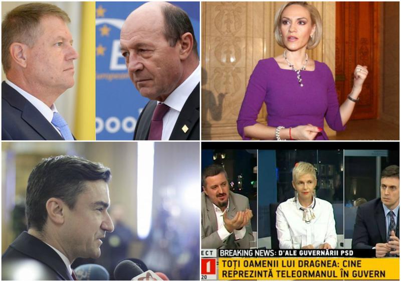 Politic show, Foto: Colaj foto