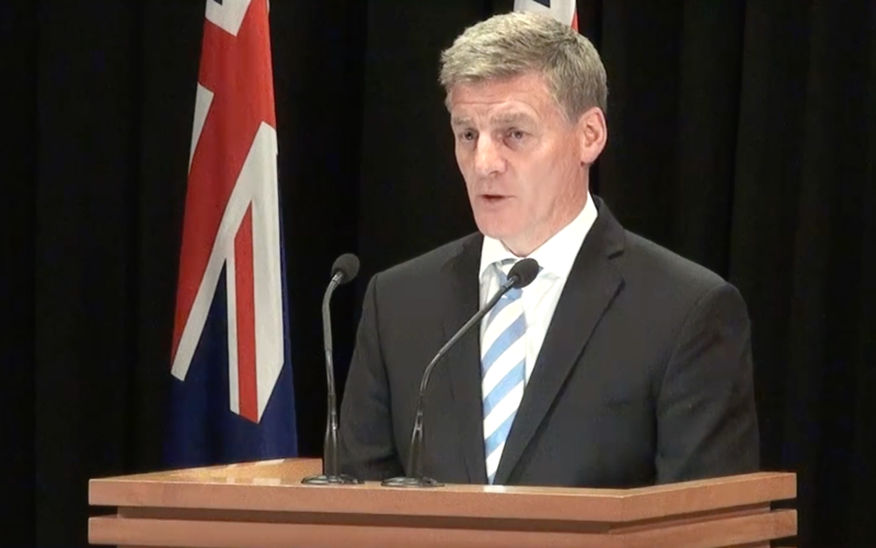 Premierul neozeelandez Bill English, Foto: Captura YouTube
