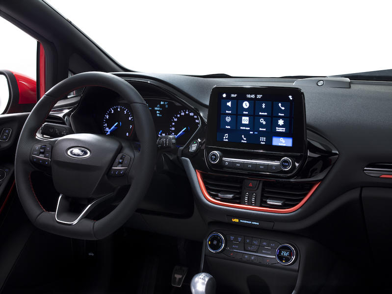 Ford Fiesta ST-Line interior, Foto: Ford