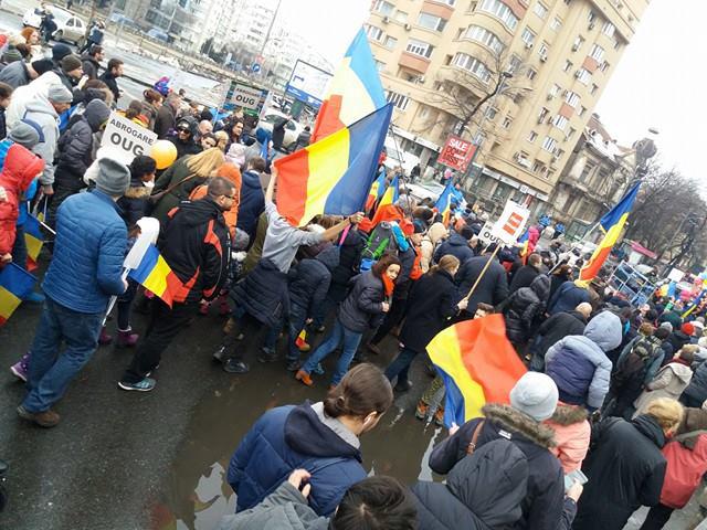 Protest Bucuresti 4 feb (3), Foto: Hotnews