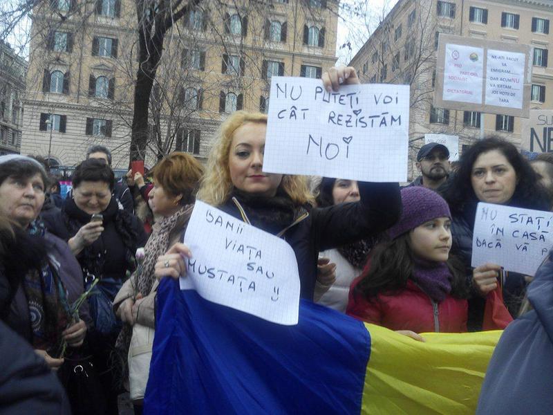 Protest Italia, Foto: Hotnews