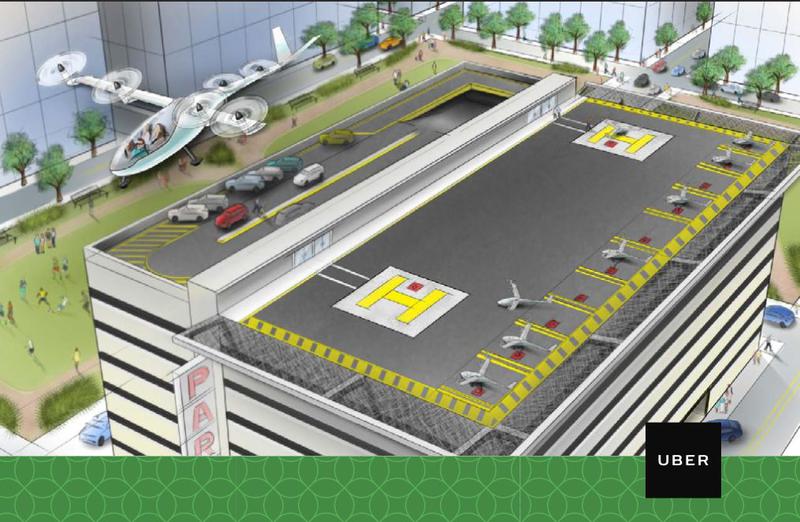 Uber si masinile zburatoare, Foto: Uber
