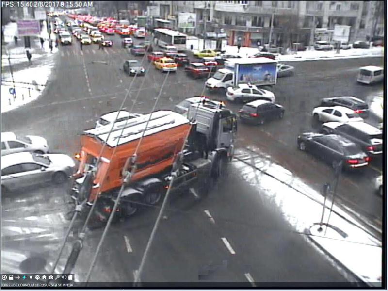 Zapada Bucuresti februarie 2017, Foto: PMB