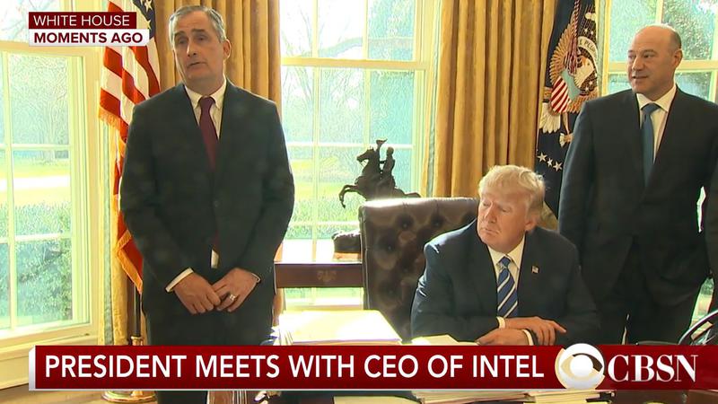 Seful Intel si Donald Trump (CBS), Foto: Captura YouTube