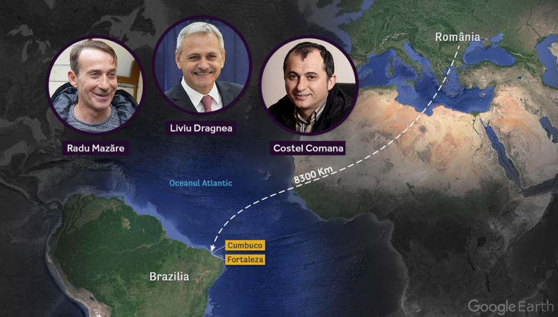 Investigatie despre Dragnea in Brazilia, Foto: Rise Project
