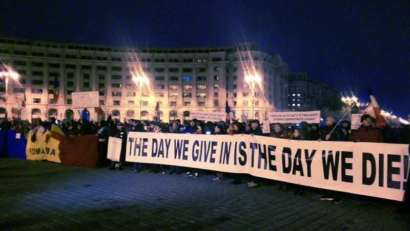 Protest, Foto: Ella Moroiu