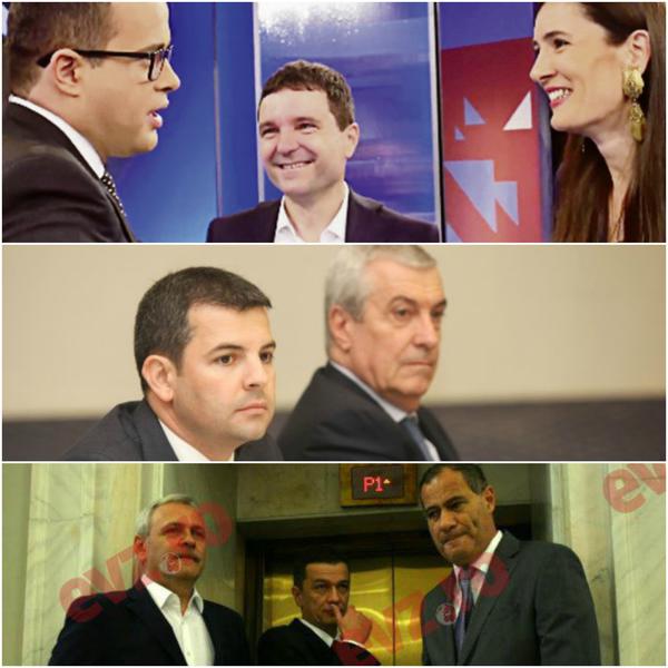 Politic show, Foto: Colaj foto