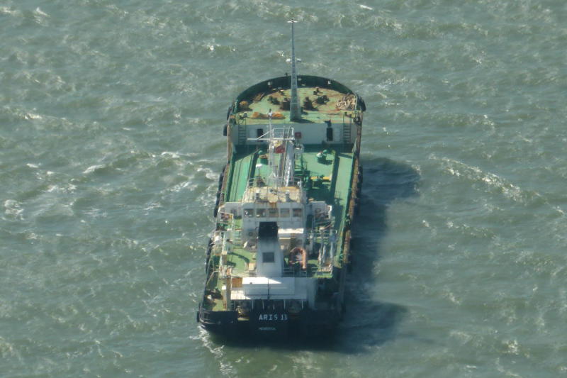 Tancul petrolier Aris 13, capturat de pirati, Foto: shipspotting.com