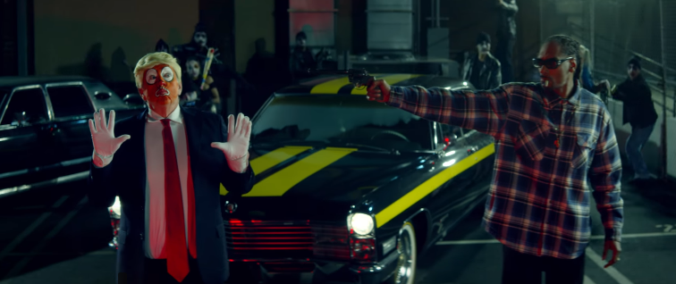 Clip-pamflet Snoop Dogg vs Donald Trump, Foto: Captura YouTube