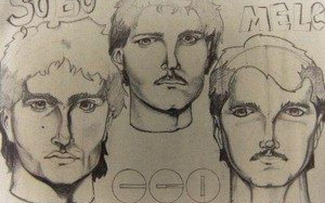 Desen original cu membrii trupei rock Ego (in centru, Liviu Dragnea), Foto: Ziarul Adevarul