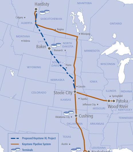 Oleodoctul Keystone XL, Foto: keystone-xl.com