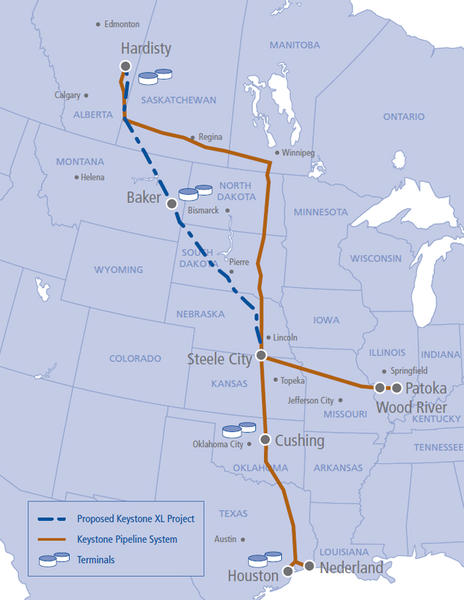 Oleodoctul Keystone XL, Foto: keystone-xl.com