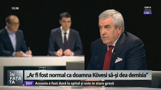 Calin Popescu Tariceanu, Foto: Captura Digi 24