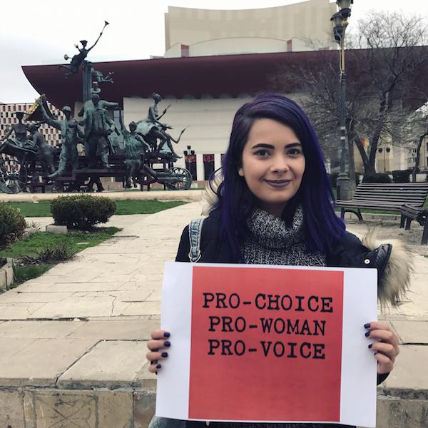 Pro choice, Foto: Maria Staniloiu