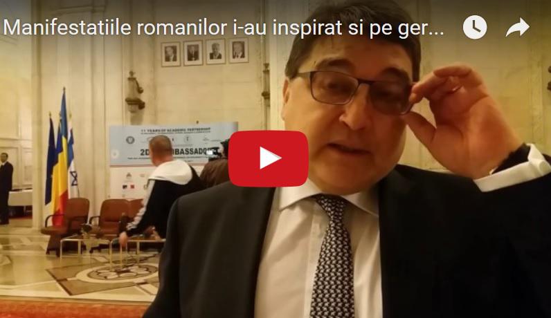 Interviu cu Emil Hurezeanu, ambasadorul Romaniei in Germania, Foto: Hotnews