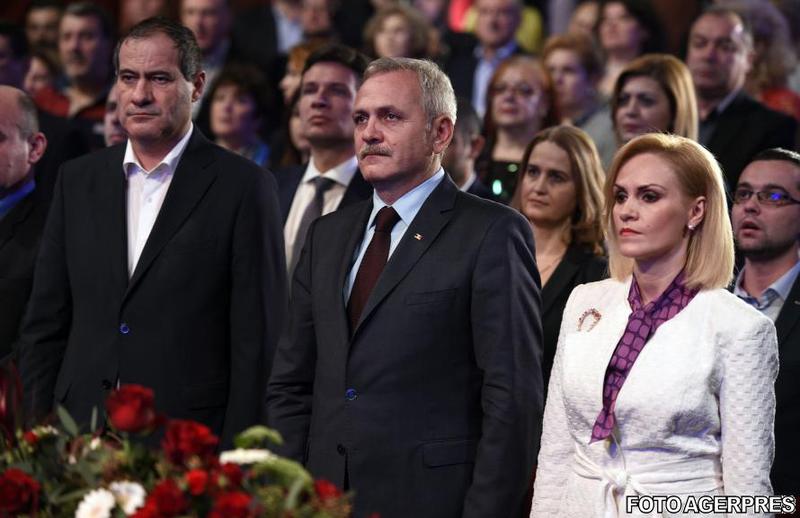 Firea si Dragnea la un miting politic gazduit de Excelsior, Foto: AGERPRES