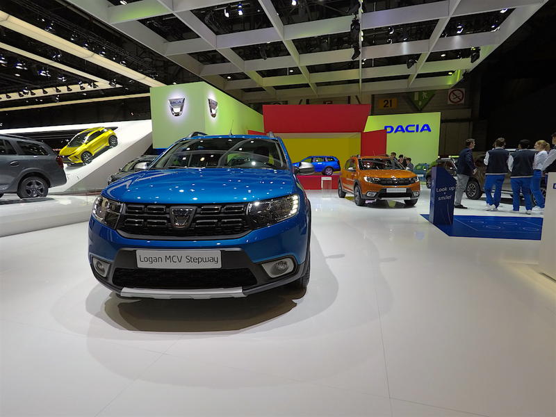 Standul Dacia la Salonul Auto de la Geneva 2017, Foto: 0-100.ro