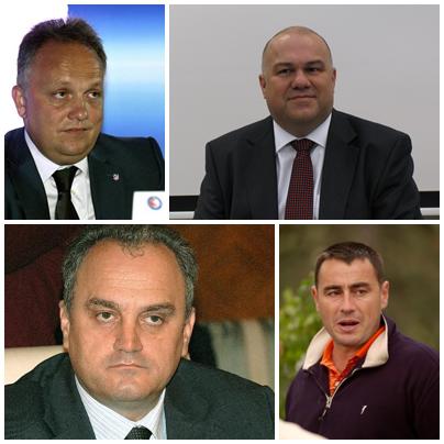 Claudiu Florica, Calin Tatomir, Gabriel Sandu si Dinu Pescariu, Foto: Colaj foto/ Sursa: Agerpres, HotNews