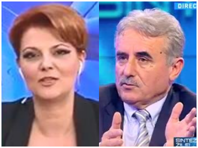 Olguta Vasilescu si Viorel Stefan, Foto: captura Antena 3